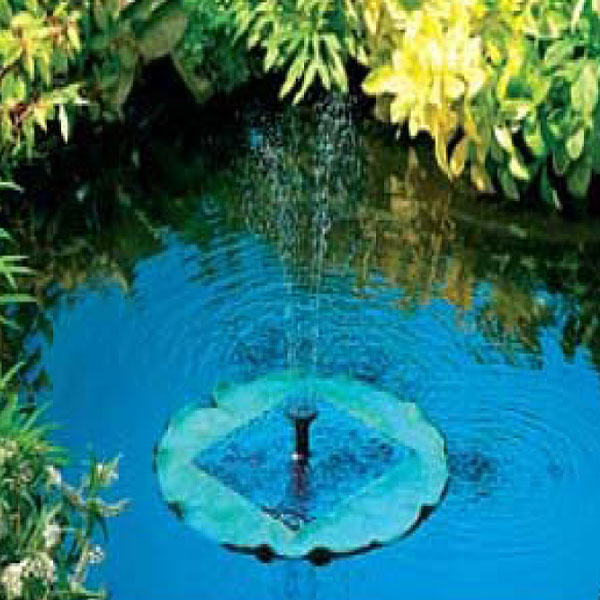 Solar Lily Floating fountain